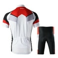 thumbnail image 4 of Chaqueta ciclismo Hombres transpirable de secado rápido cómodo Jersey de manga corta + Shorts rellen Lixada Chaqueta ciclismo, 4 of 7
