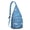 Sky-blue-112, variant on Sea Life Sling Backpack - Cartoon Marine Animals Print Design, Lightweight Anti-Theft Daypack for Students