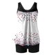 thumbnail image 3 of Traje de baño de dos piezas para mujer, trajes de baño para mujer, traje de baño de dos piezas de cintura alta, estilo conservador y moderno con estampado del Día de la Independencia para mujer., 3 of 3