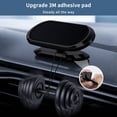 thumbnail image 2 of Universal Magnetic Phone Mount for Car【Upgrade Strong 8X Magnets】 Magnetic Cell Phone Holder, 360° Rotation Dashboard Magnetic Car Mount for iPhone, Samsung, LG & All Phones, 2 of 7