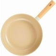 thumbnail image 4 of 10-Inch Nonstick Stir Fry Wok with Wooden Handle, Induction Compatible Cookware for All Stovetops, Healthy Cooking Pan, 4 of 6