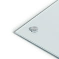U Brands Glass DryErase Board, 96 x 48 inches, White Frosted