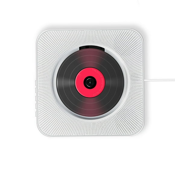 maytalsory CD Player Bluetooth Portable Home Audio Boombox FM Radio Built-in HiFi Speaker USB MP3 Player US Plug