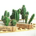 thumbnail image 5 of Artificial Cactus Decor Faux Cactus Plant Fake Succulents Plants Artificial Cacti 8 Pieces Unpotted Indoor Home Décor Fake Cactus Stems, 5 of 7
