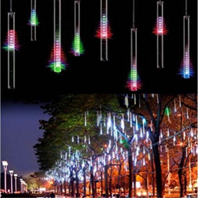 NinKe Waterproof Meteor Shower Rain Lights Indoor or Outdoor String