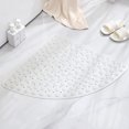 thumbnail image 1 of 80CM*80CMWhite Antideslizante Para Bañera Y Ducha Alfombrilla De Ducha Antideslizante De Esquina De 80 * 80 Cm Alfombrilla De Ducha Antideslizante Sector De Pvc Con Ventosa Con Or, 1 of 5