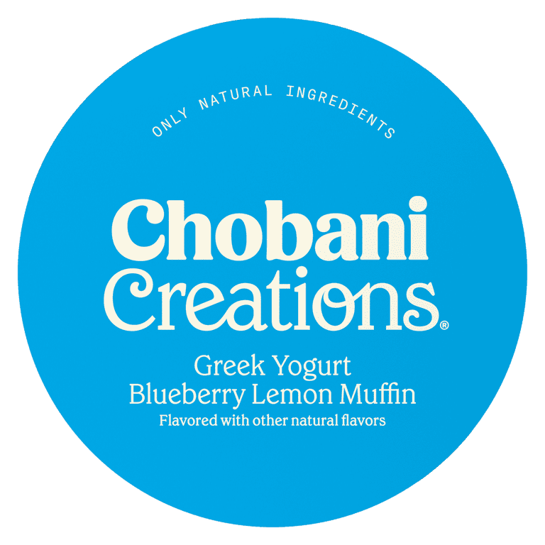 Chobani Creations Blueberry Lemon Muffin 5.3oz - Walmart.com