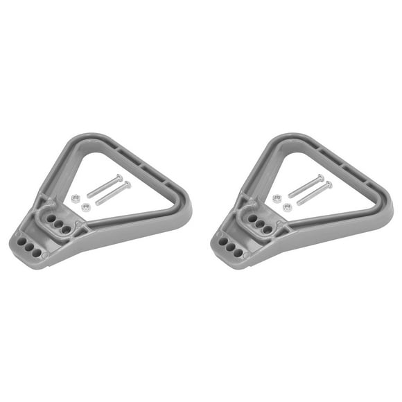 Dual System for Refrigerator, Gray Handle, Safe & Quick Disconnect, 2 Pieces 350A Solar Panel Battery Connectors