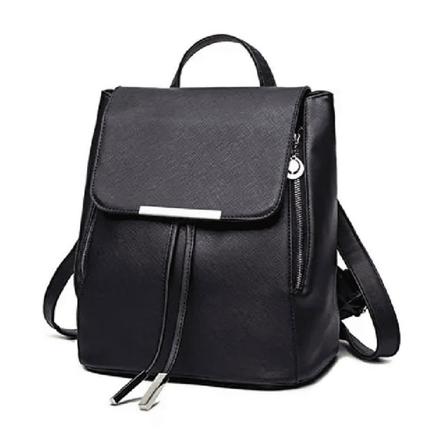 Mochila Mujer Bolsa Con Metálica Moda Impermeable Casual