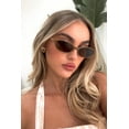 thumbnail image 2 of Gafas de sol ovaladas retro GUVIVI para mujer con protección UV400, 2 of 8