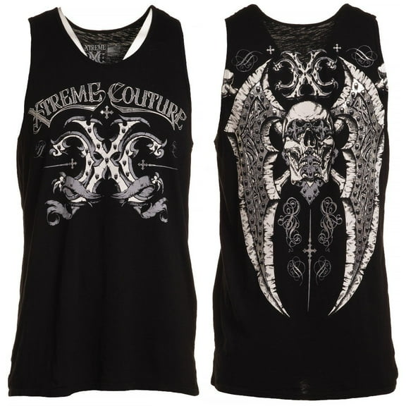 XTREME COUTURE by AFFLICTION Men's Tank TYPHOON Biker MMA