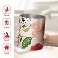 thumbnail image 5 of 12oz Coffee Tumblers Bright Pioneer Flower Stainless Steel Vacuum Insulated Travel Tumbler Coffee Cups Mug with Lid and Straw with Cleaning Brush for Cold & Hot Drinks, 5 of 5