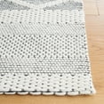 thumbnail image 3 of SAFAVIEH Vermont Wendell Trellis Area Rug, Ivory/Black, 3' x 5', 3 of 8