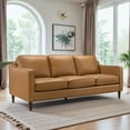 thumbnail image 2 of Tan Leather, Anti - Crack Design - Ideal for Busy Families, User - Friendly for i - robot, 2 of 5