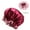 Burgundy / Pink, variant on Double-sided Satin Night Sleep Cap Hair Bonnet Hat Head Cover w/ Elastic Band