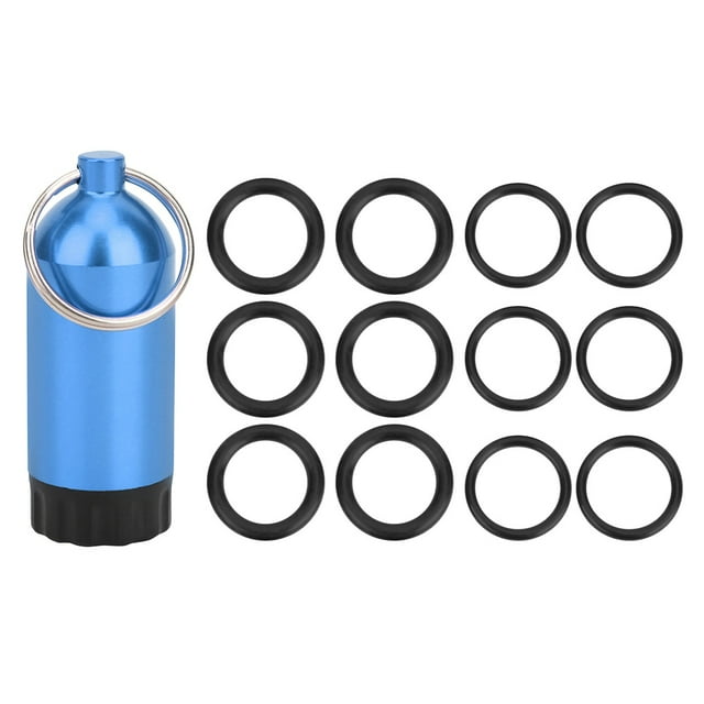 Diving Cylinder Storage Bottle, Diving Cylinder O Rings, Diving Cylinder Bottle, For Cylinder Valves Diving Swimming Blue