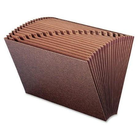 Expanding Legal Envelope - A-Z Open Expanding File, 21 Pockets, Legal, Redrope Printed
