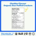 thumbnail image 4 of MadeGood Cheddar Star Puffed Crackers 121g, 4 of 7