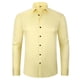 thumbnail image 1 of Blusa y camisa de manga larga con cuello vuelto para hombre, blusa informal de moda para negocios, camisa de manga larga con cuello vuelto y botones para hombre., 1 of 2