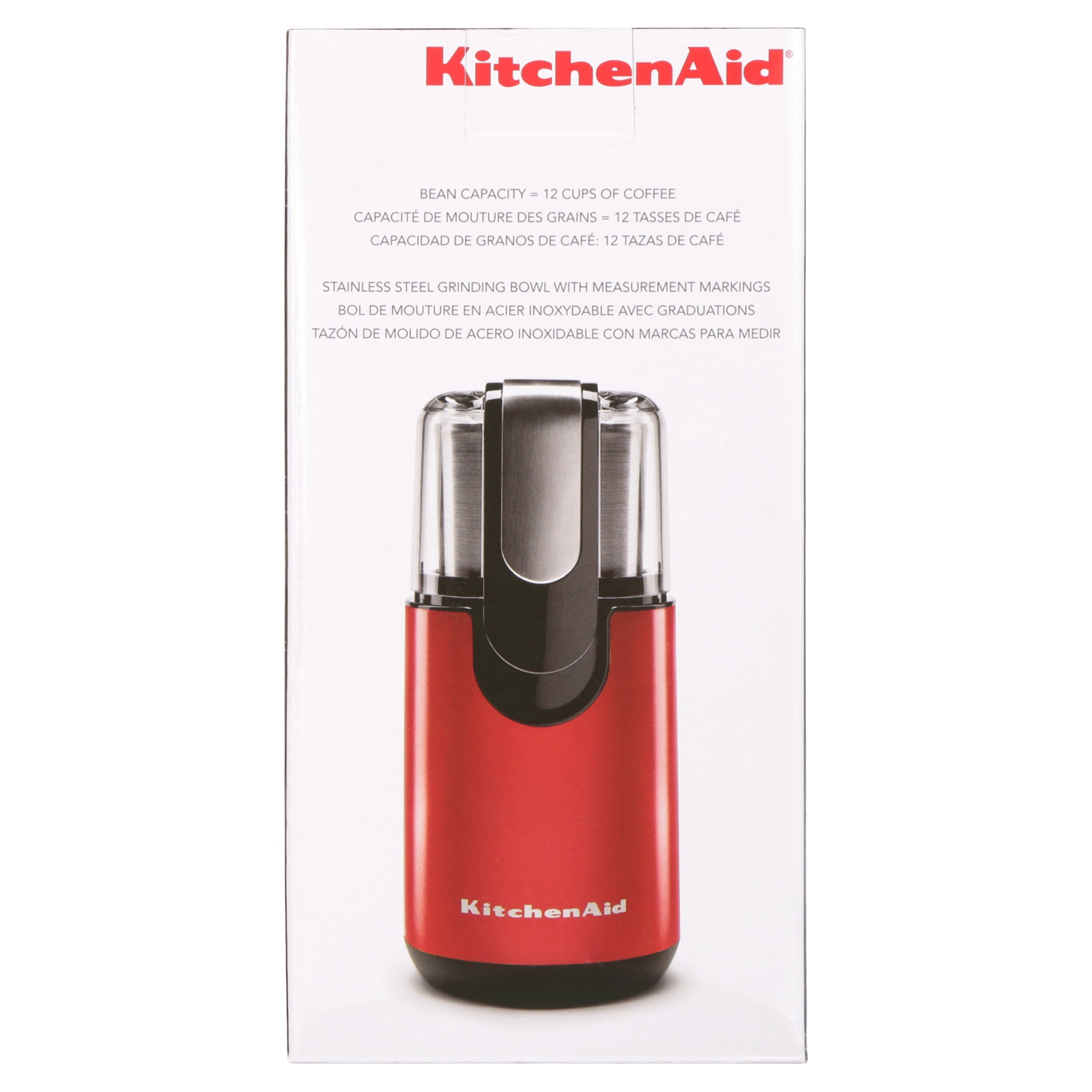 KitchenAid® BCG211OB Stainless Steel Coffee & Spice Grinder