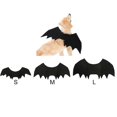 thumbnail image 5 of It looks like you're describing a product listing for a **plush bat shaped chew toy for dogs**, likely intended for **Halloween themed pet, 5 of 5