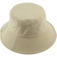 thumbnail image 2 of CoCopeaunts Cotton Bucket Hats for Women Lightweight Packable Beach Big Brim Fisherman Hat with Adjustable Chin Strap Sun Cap, 2 of 8