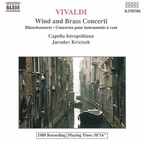 Jaroslav Krcek - Wind & Brass Concerti - Music & Performance - CD