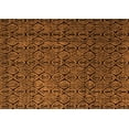 thumbnail image 1 of Ahgly Company Indoor Rectangle Abstract Orange Modern Area Rugs, 7' x 10', 1 of 4