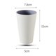 thumbnail image 5 of Vaso para cepillarse los dientes, vaso para cepillo de dientes, vaso para estudiantes, vaso para lavar los dientes portátil (blanco), 5 of 7
