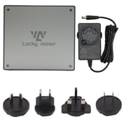 Lucky Miner LV07 Pro 3TH/s Bitcoin ASIC Miner SHA-256 50W Low Power Silent Home Mining WiFi for BTC BCH LTC DOGE BEL