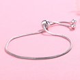 thumbnail image 5 of Silver Bracelet Sterling Silver Ball Adjustable Bracelet, 5 of 5