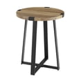 thumbnail image 4 of Manor Park Rustic Farmhouse Metal Wrap Side Table - Multiple finishes, 4 of 7