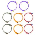 thumbnail image 1 of Pulsera de cuerda de 8 piezas para hombres y mujeres, 1 of 5