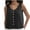 Black, variant on Egmy1 No Boundaries Women's Summer Sleeveless Button-Down Tops Slight Crop Vest