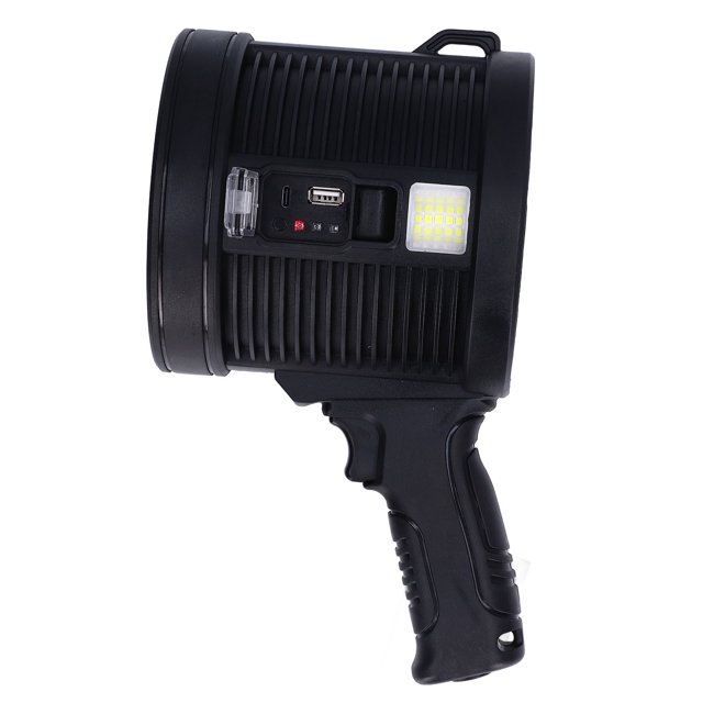 Lampe de Camping, Projecteur Extérieur Sortie USB Interface Type-C Étanche pour Camping Chasse