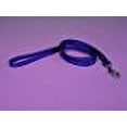 thumbnail image 2 of Hamilton 3/8-Inch Single Thick Nylon Lead with Swivel Snap , 4 feet, Purple, 2 of 3