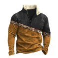 thumbnail image 2 of Sudadera polar con estampado occidental azteca Bengbobar para hombre, 2 of 5