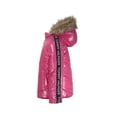 thumbnail image 2 of Chaqueta Tommy Hilfiger Chevron Puffer para niña Fucsia 3T, 2 of 3