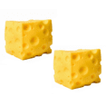 thumbnail image 2 of Cheese Squishy, 2026 Cheese Stress Toys Cheese Stretchy Toys, Relief Stress Balls, Easter Gifts (3.9inch*2), 2 of 7