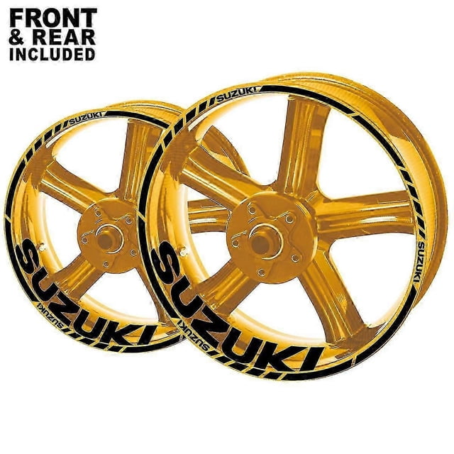 For Suzuki Wheel Sticker Rim Decal Logo Set Gsxr 600 750 1000 Gsxs 750 Gsr 600