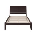 thumbnail image 4 of Portland Queen Solid Wood Platform Bed in Espresso, 4 of 12