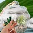 thumbnail image 3 of MasteelfCA 2pcs Miniature Flower In Dome Miniature Scene Model Mini Flower in Dome for Tiny House Centerpieces, 3 of 8