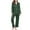Green, variant on Enjoytime 2 Piece Sets for Women Fall Long Sleeve Pjs Sets top with Long Pants Women's Sleepwear Homewear Nightwear Pajama Sets