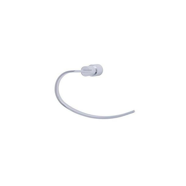 Dyconn Faucet BDYTR-CHR Daytona Series Modern Towel Ring - Polished Chrome