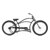Tracer Harman-M 26'' Beach Cruiser Bike,Coaster Brake,Fat Tires,Low Handlebar, Black,for Men Women