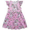 thumbnail image 1 of Vestido de niña con manga Feifei de dibujos animados Baby Shark Baby para niños, 1 of 1