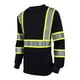 thumbnail image 1 of Camiseta L&M Hi Vis Class 3, reflectante, de seguridad, manga larga, talla M, 1 of 5