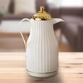 thumbnail image 6 of Fiocias Enamel Coffee Pot 1L Coffee Kettle Water Milk Warmer Wide Opening Large Capacity Diamond pattern, 6 of 9