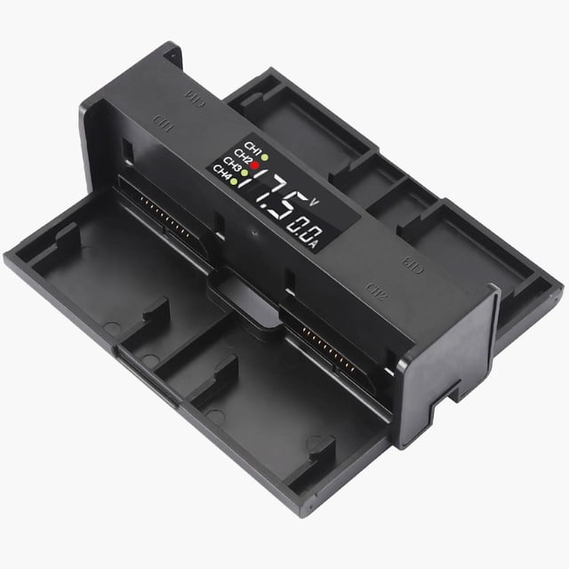 Hub para Baterías del Mavic 2 Pro MultiCharger Mavic 2Pro/Zoom Negro Entrada 17.6V/6A Salida 17.6V Capacidad 4 Baterías