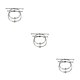 thumbnail image 2 of Sonducket 2 Pieces Couple Bracelets with Compass Wrist Rope Wear Hand-made Teenagers Length Charm Hand Set Jewelry Simple Chain Adjustable Type1 NO1, 2 of 6